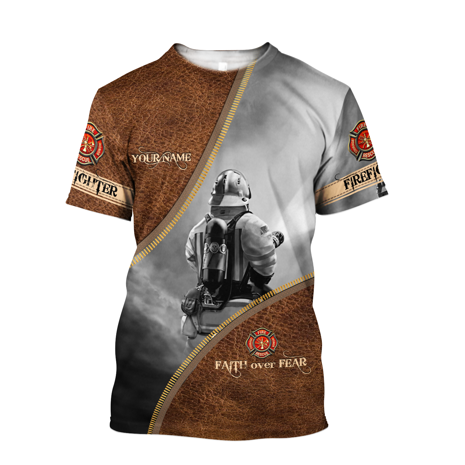 Customize Name Silent Warrior Firefighter Hoodie For Men And Women MH06022101