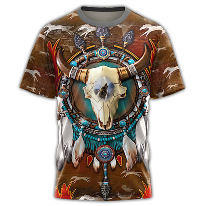 Native American 3D All Over Printed Shirts for Women