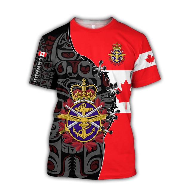 Canadian Veteran 3D All Over Printed Shirts NTN05032101