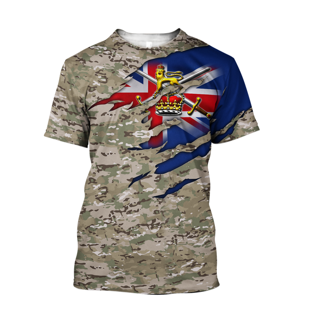 Bristish Veteran 3D All Over Printed Shirts PD10032105