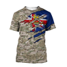 Bristish Veteran 3D All Over Printed Shirts PD10032105