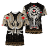 Ancient Egypt ver2 Painting Pattern 3D Tattoo Printed Shirts