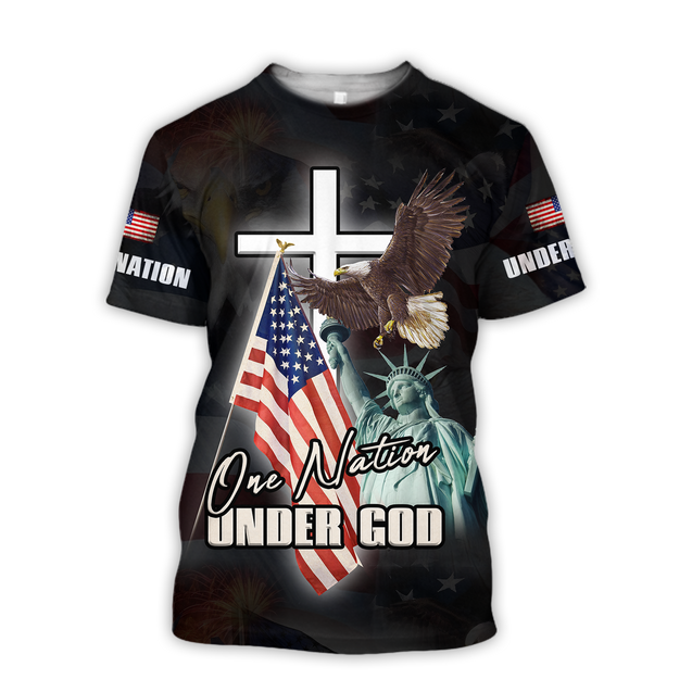 American 3D All Over Printed Unisex Shirts