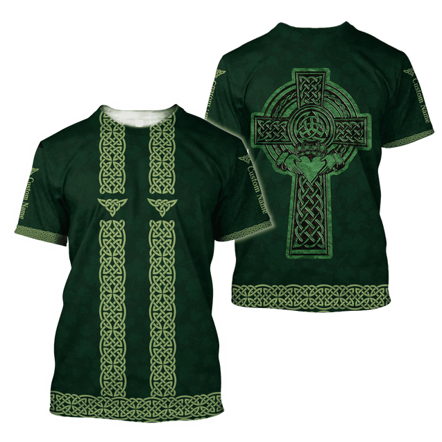 Personalized Irish Saint Patrick's Day 3D All Over Printed Shirts For Men And Women TN