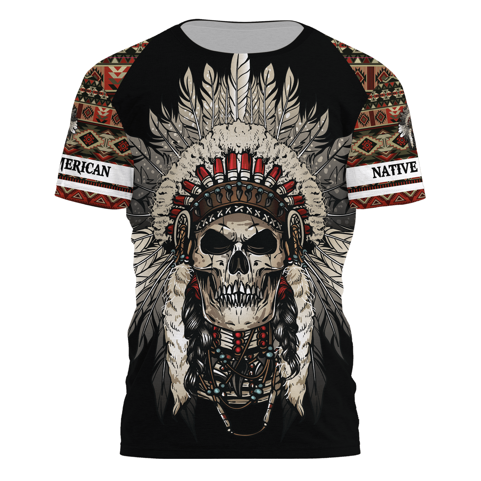 Native American 3D All Over Printed Unisex Shirts
