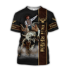 Personalized Name Bull Riding 3D All Over Printed Unisex Shirts Bull Rider Ver 5