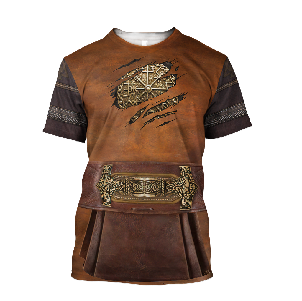Viking Armor 3D All Over Printed Unisex Shirts