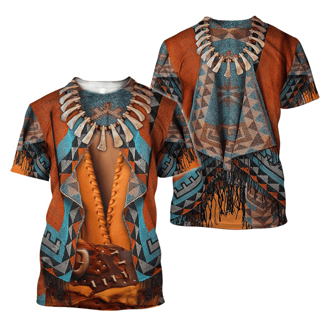 Native American 3D All Over Printed Unisex Shirts