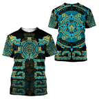 Aztec Mexico 3D All Over Printed Unisex Shirts For Men And Women
