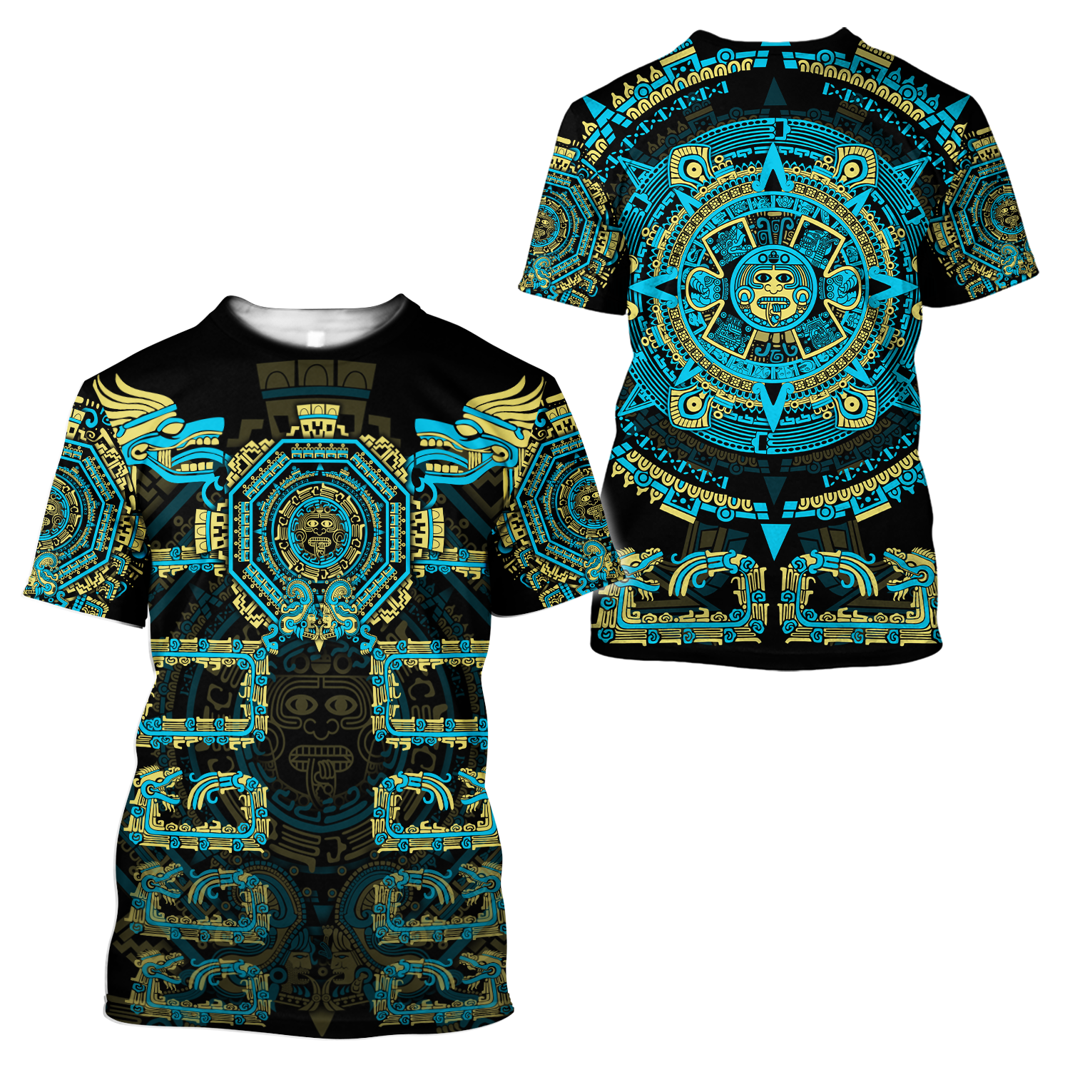 Aztec Mexico 3D All Over Printed Unisex Shirts For Men And Women