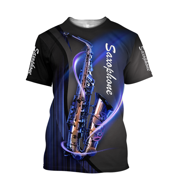 Saxophone 3D All Over Printed Shirts For Men And Women TN