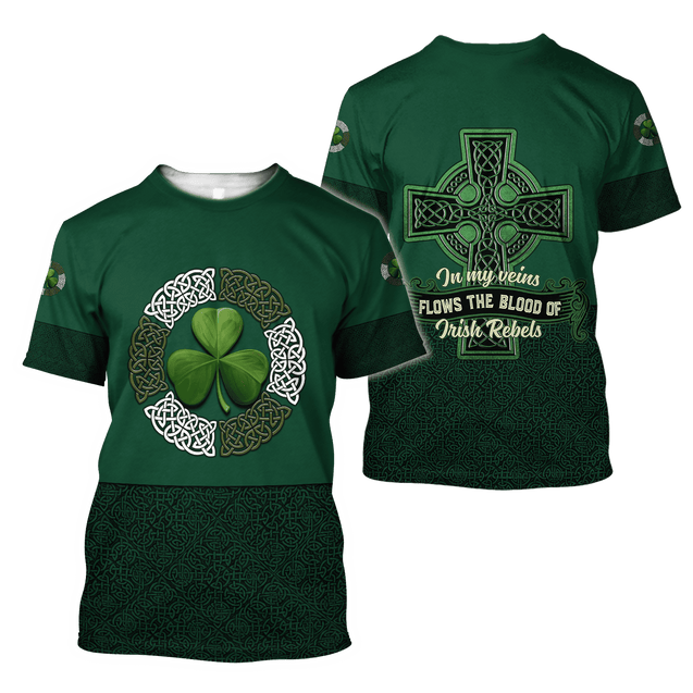 Irish Patrick's Day 3D All Over Printed Unisex Shirt