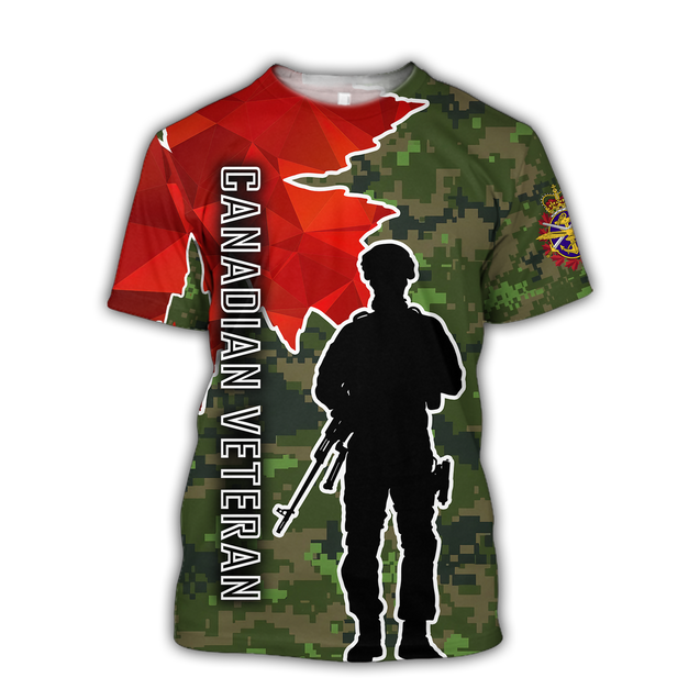 Canadian Veteran 3D All Over Printed Shirts NTN06032103