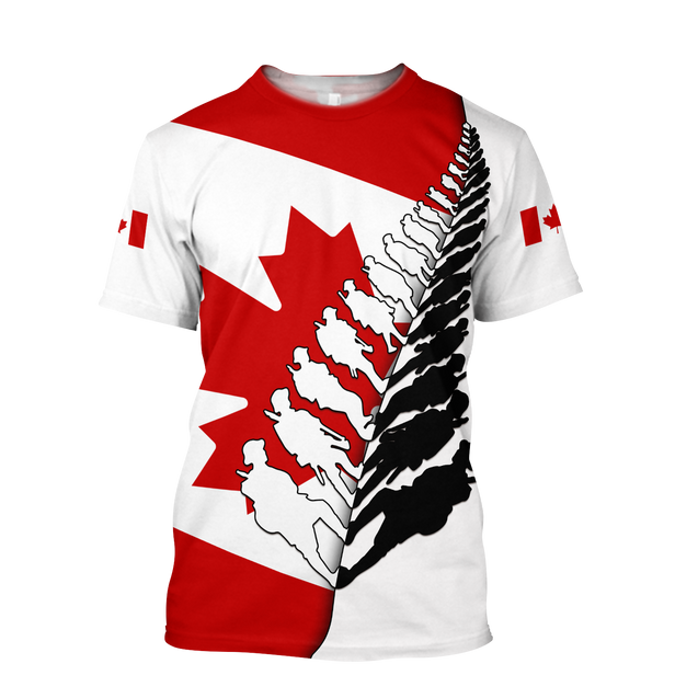 Canadian Veteran - Remembrance Day 3D All Over Printed Clothes TNA15032103