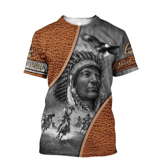 Native American 3D All Over Printed Unisex Shirt