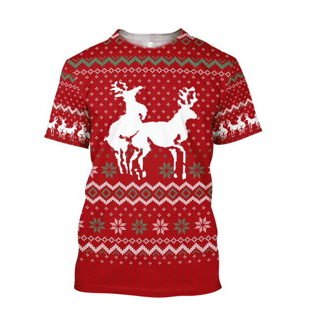 Ugly Christmas 3D All Over Printed Unisex Shirts