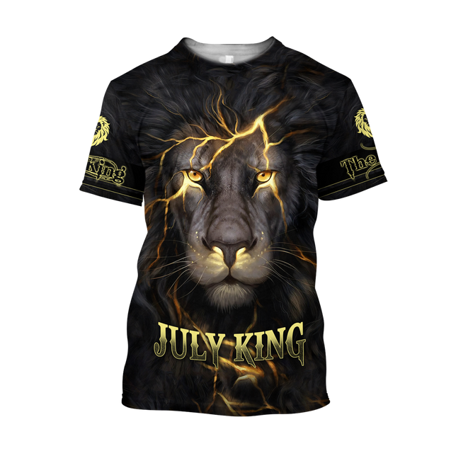 July Lion 3D All Over Printed Unisex Shirts Pi21012107