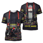 Customize Name Firefighter Hoodie For Men And Women TNA06052106
