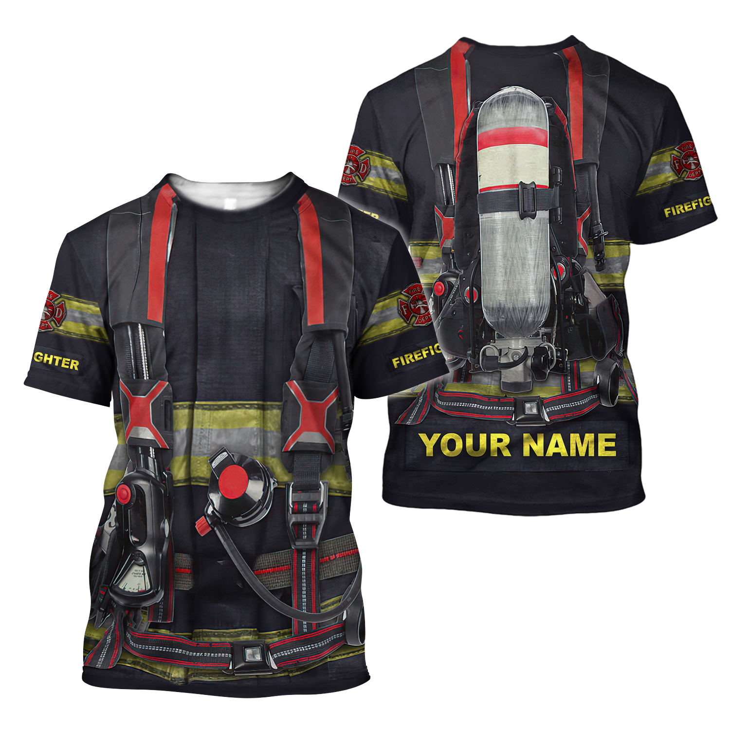 Customize Name Firefighter Hoodie For Men And Women TNA06052106
