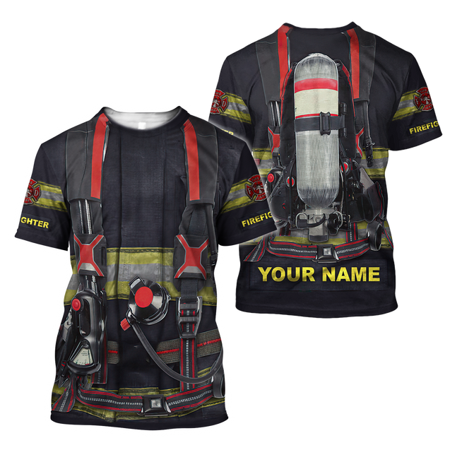 Customize Name Firefighter Hoodie For Men And Women TNA06052106