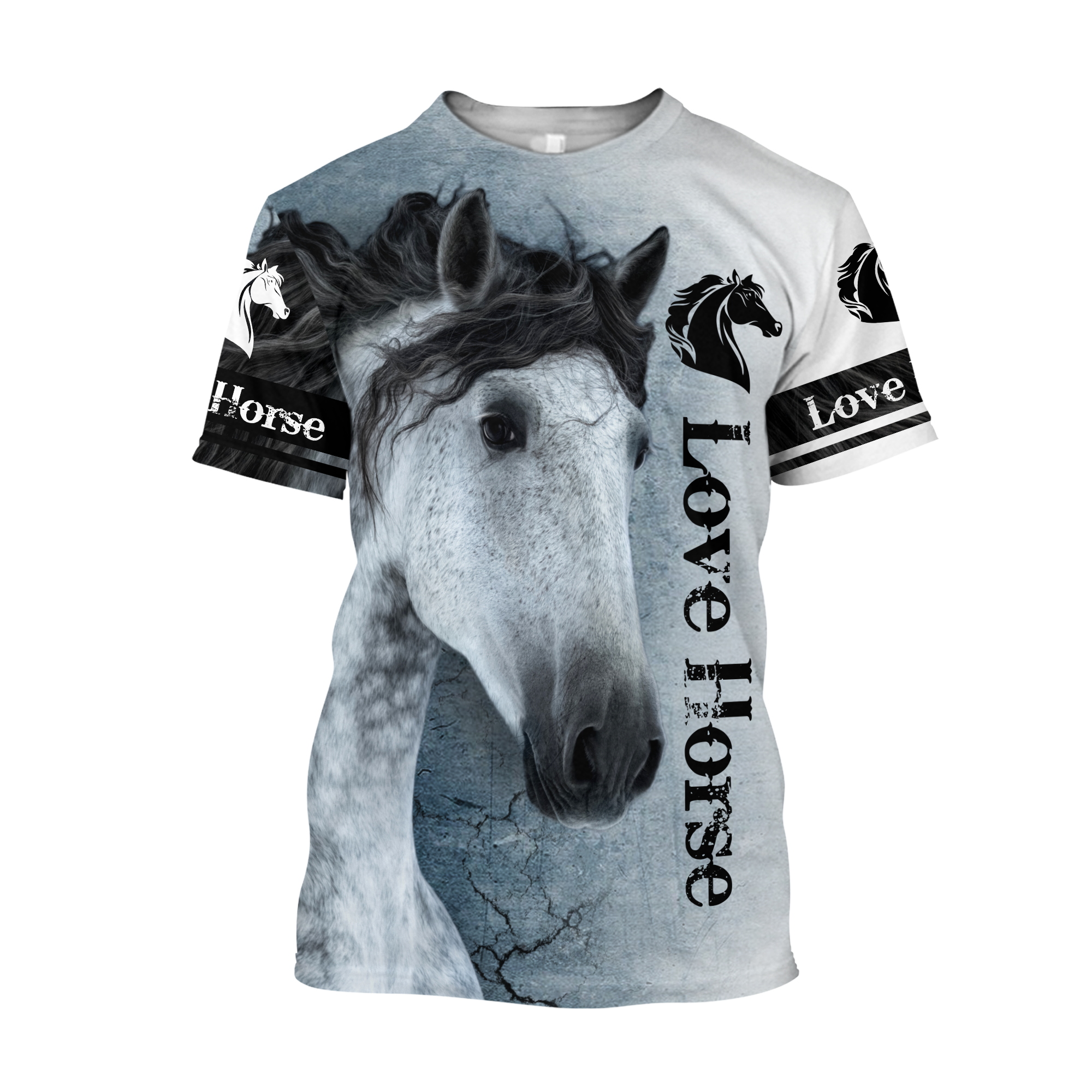 Love Horse 3D All Over Printed Hoodie Pi112055
