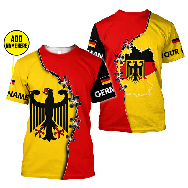 Personalized Name Germany 3D All Over Printed Unisex Shirts Ver 2