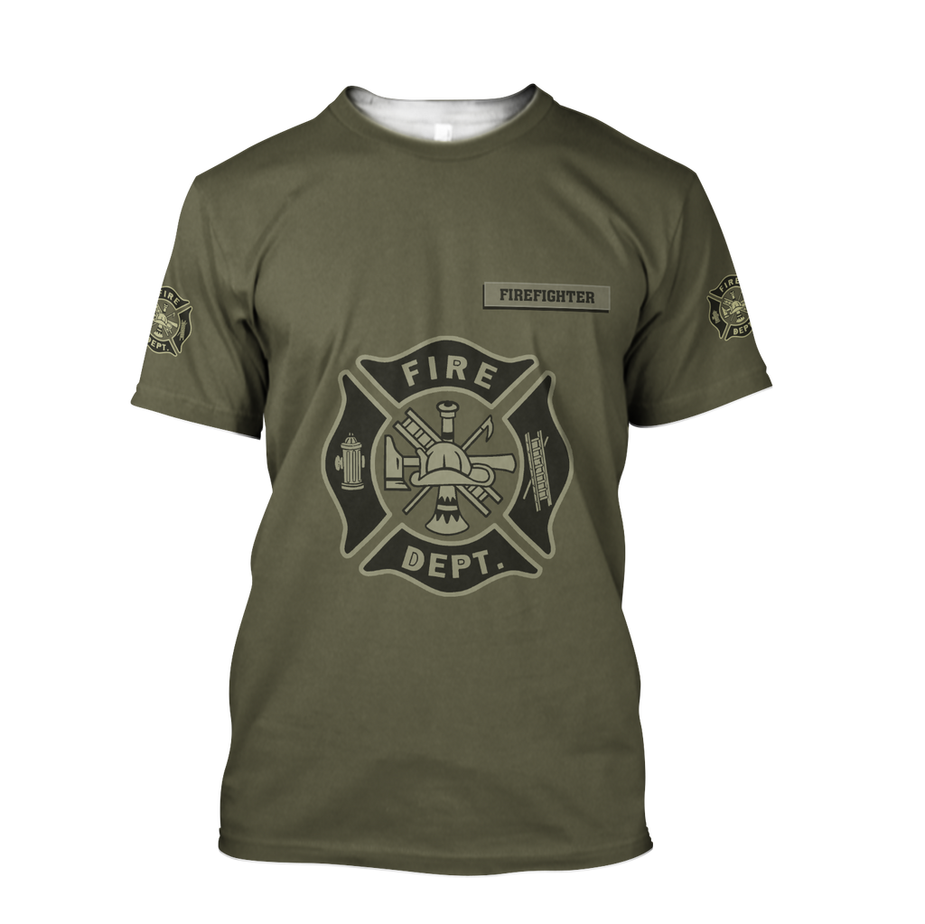 Customize Name Firefighter Hoodie For Men And Women MH27042101
