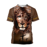 Lion Jesus 3D All Over Printed Shirts