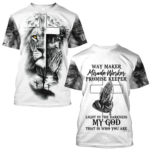 Miracle Worker Jesus 3D All Over Printed Shirts