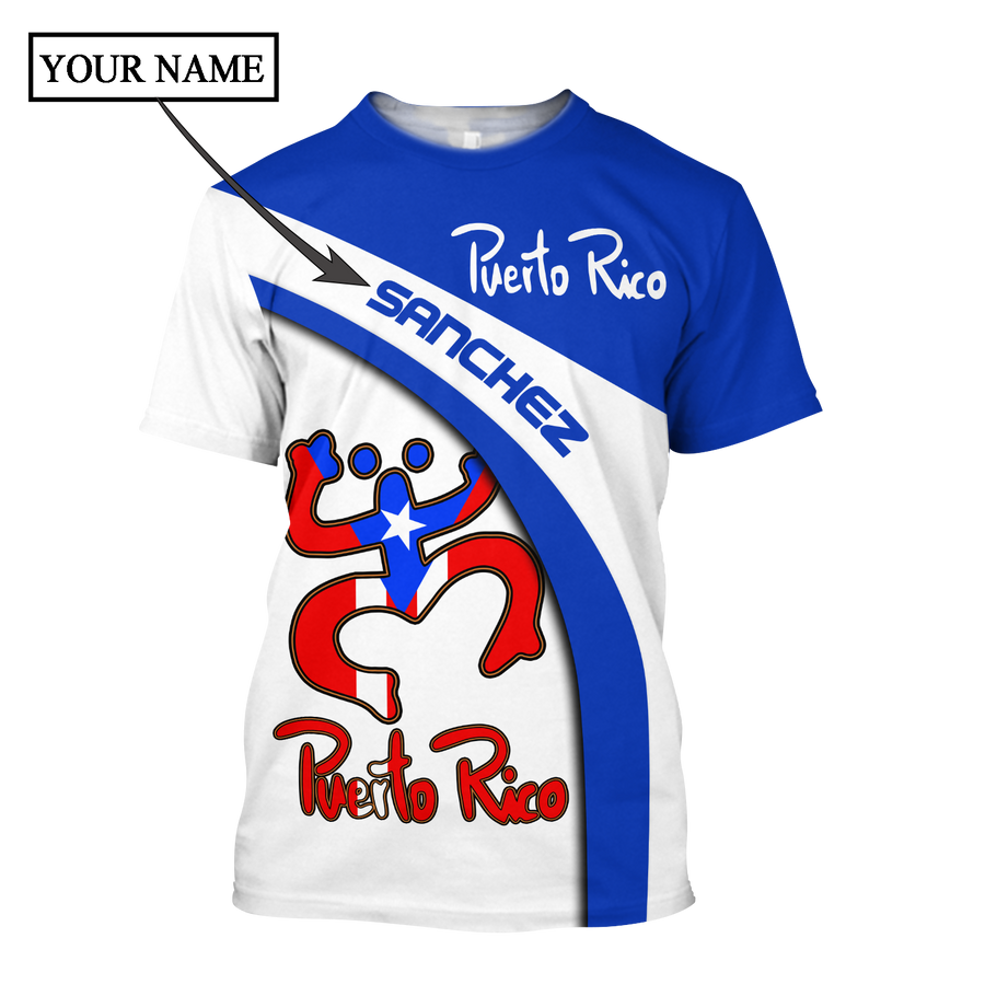 Customize Name Loving Puerto Rico Shirts For Men And Women DD06022105