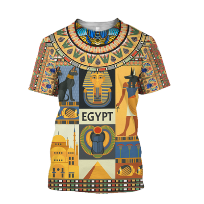 Ancient Egypt 3D All Over Printed Shirts