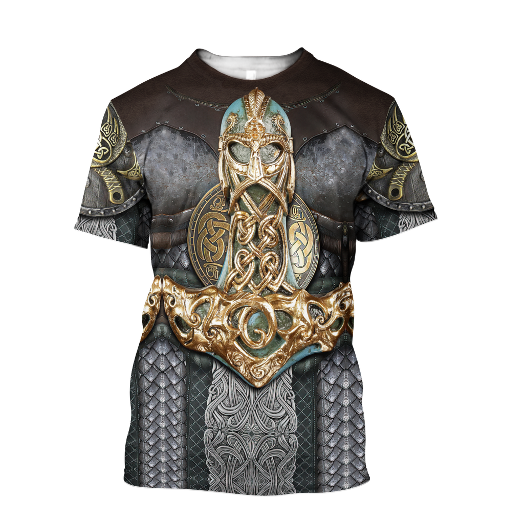 Viking Armor 3D All Over Printed Unisex Shirts