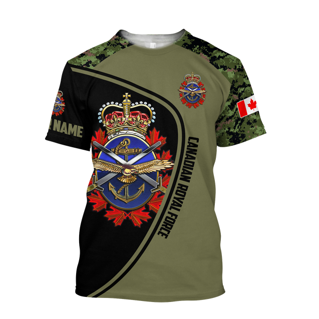 Personalized Name XT Canadian Armed Forces Veteran 3D All Over Printed Shirts DA13032106