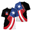 Puerto Rico 3D All Over Printed Hoodie For Men And Women