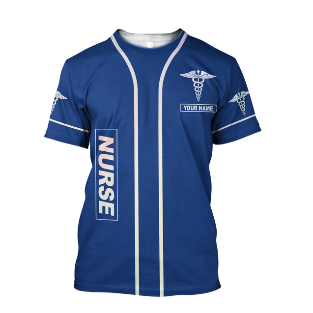 Premium Nurse Customize 3D All Over Printed Unisex Shirts