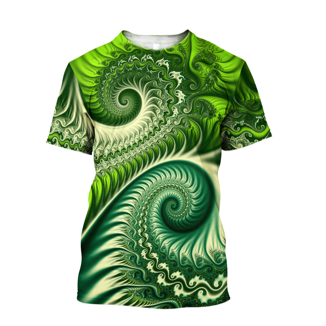 Premium Koru Fern 3D All Over Printed Unisex Shirts