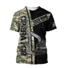 Premium Personalized 3D Printed Camo Excavator Operator Shirts MEI