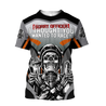 Customize Name Motorcycle Racing 3D All Over Printed Unisex Shirts Skull Rider