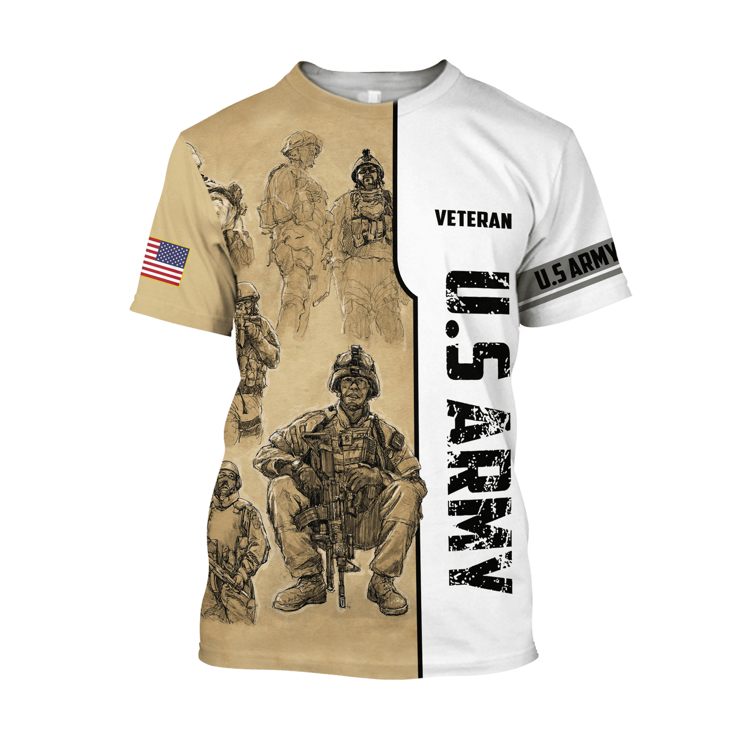 US Veteran 3D All Over Printed Unisex Hoodie Pi20052106