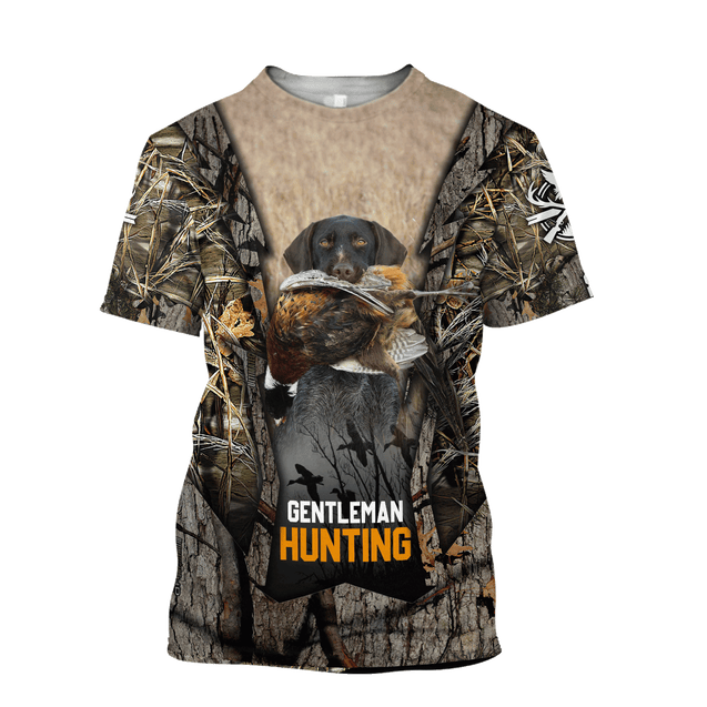 Hunting Dog 3D Over Printed Unisex Deluxe Hoodie ML