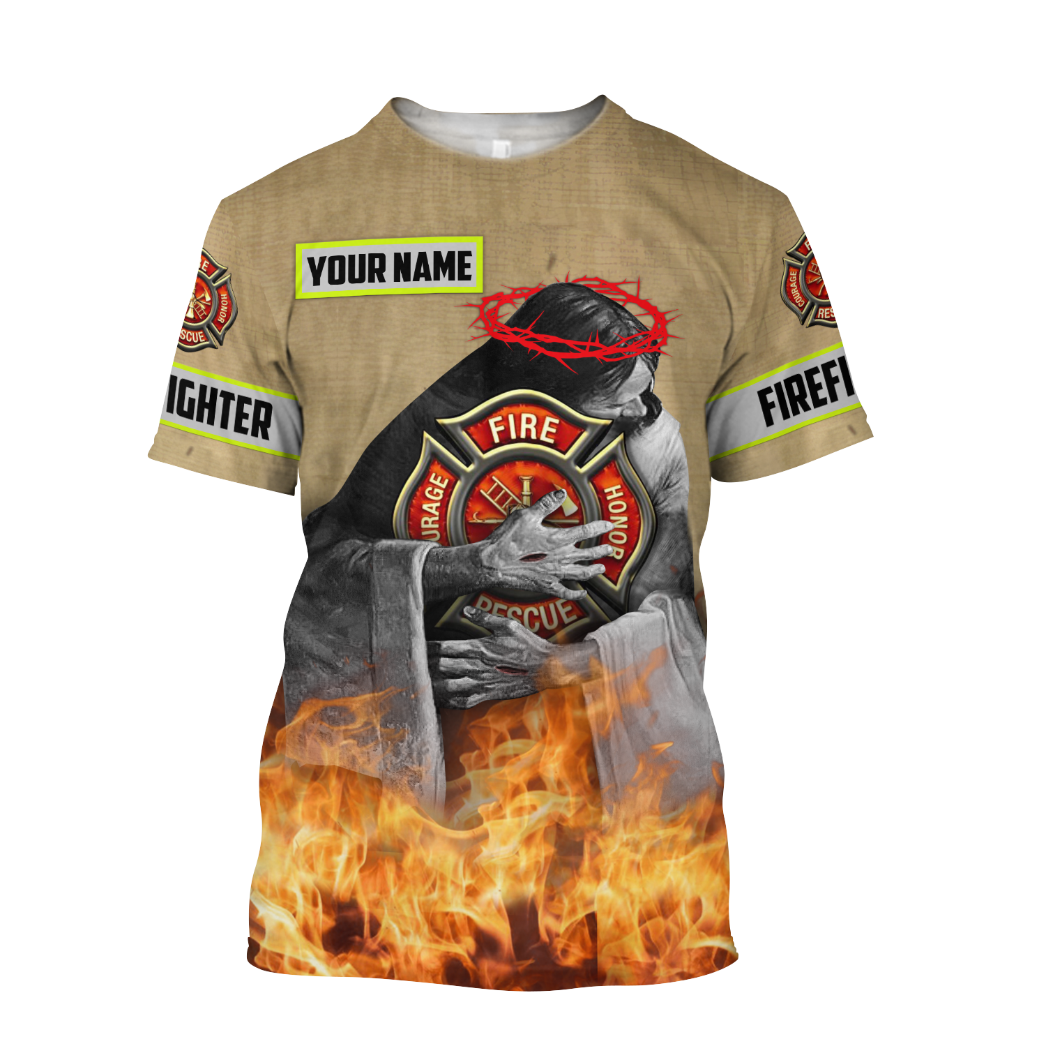 Customize Name Firefighter Hoodie Shirts For Men And Women TNA09032103