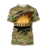 Premium Personalized Anzac Day Australian Army 3D All Over Printed Unisex Shirts TN