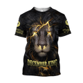 December Lion 3D All Over Printed Shirts Pi21012112