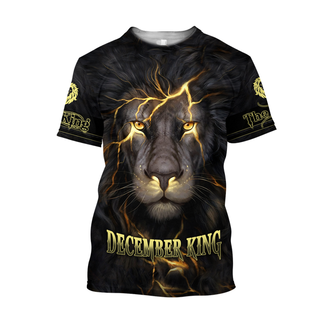 December Lion 3D All Over Printed Shirts Pi21012112