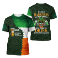 Irish Saint Patrick Day 3D All Over Printed Unisex Shirt