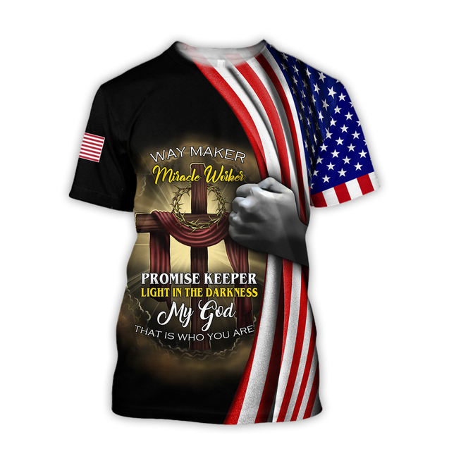 American 3D All Over Printed Unisex Shirts