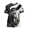 Beautiful White Horse 3D All Over Printed Shirts For Men And Women TR1911202CL