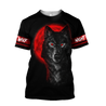 Wolf 3D All Over Printed Unisex Shirts No 14