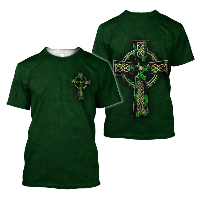 Irish St.Patrick day 3d hoodie shirt for men and women