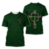 Irish St.Patrick day 3d hoodie shirt for men and women